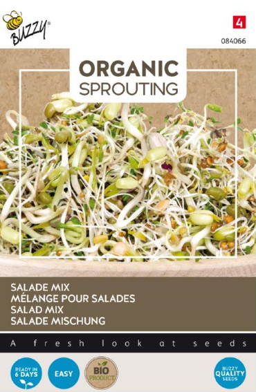 BIO Kiemsprossen Salat Mix 30 Gramme